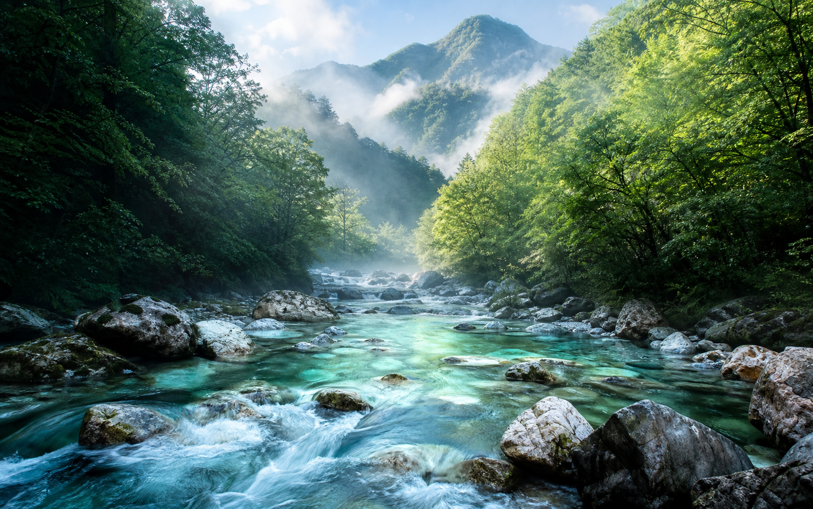 一滴山泉,历经自然沉淀